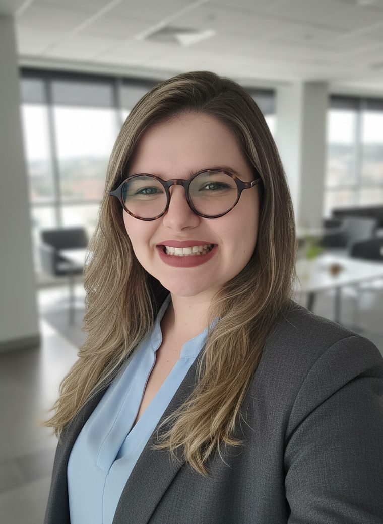 Thereza Alves, psicóloga clínica, retrato sorrindo